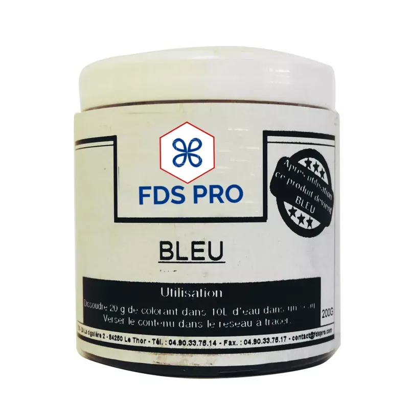 Colorant traçage rouge - recherche de fuite -200g-