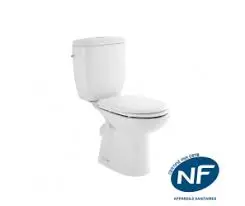 [103924004] Pack WC surélevé " Aveiro Confort " SH + abattant thermoplastique