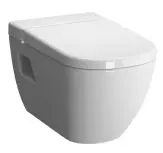 [5911B003-6100] Pack WC suspendu " D-Light " + abattant duroplast à frein de chute