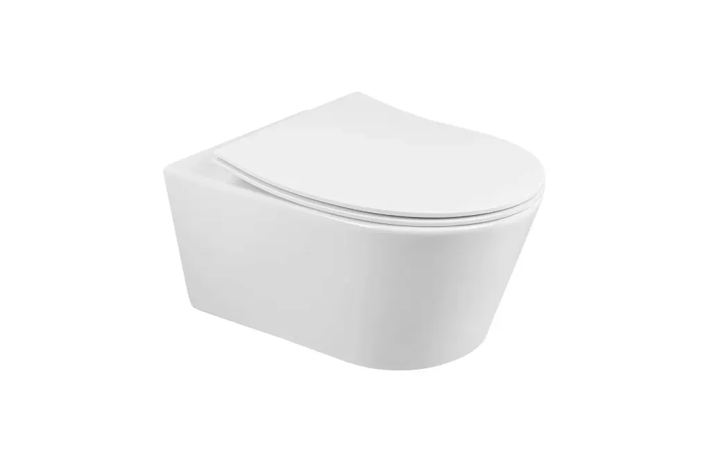 [140044604] Pack WC suspendu " Urby 52 " sans bride (Blanc Mat)